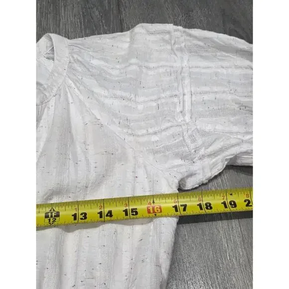 Betsey Johnson Spectator puff sleeve maxi cottagecore dress confetti S A004401 - Picture 6 of 11